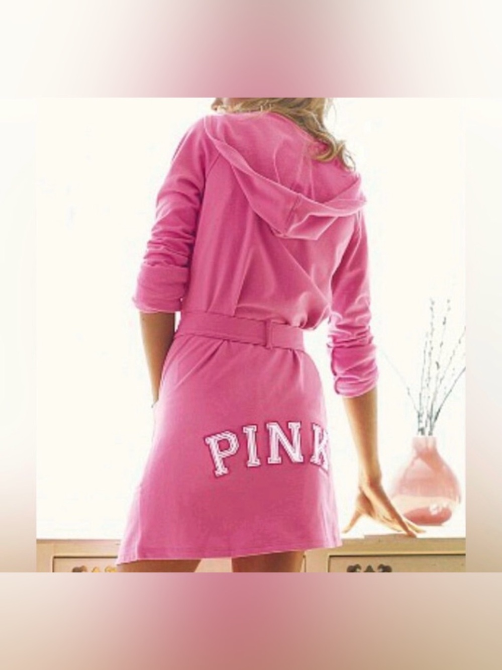 VS PINK Y2K ROBE M/L
